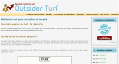 Desktop Screenshot of outsider-turf.fr