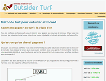 Tablet Screenshot of outsider-turf.fr